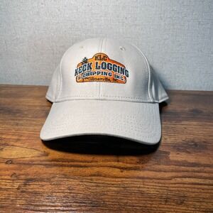 Keck Logging & Chipping Inc Gibsonville NC Khaki Trucker Hat OTTO